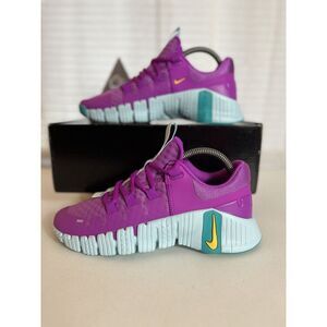 Nike Free Metcon 5 Women Size 6 Hyper Violet / Lazer Orange Trainers DV3950-501